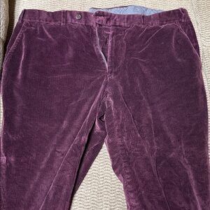 Todd Snyder Corduroy Pants - Deep Purple